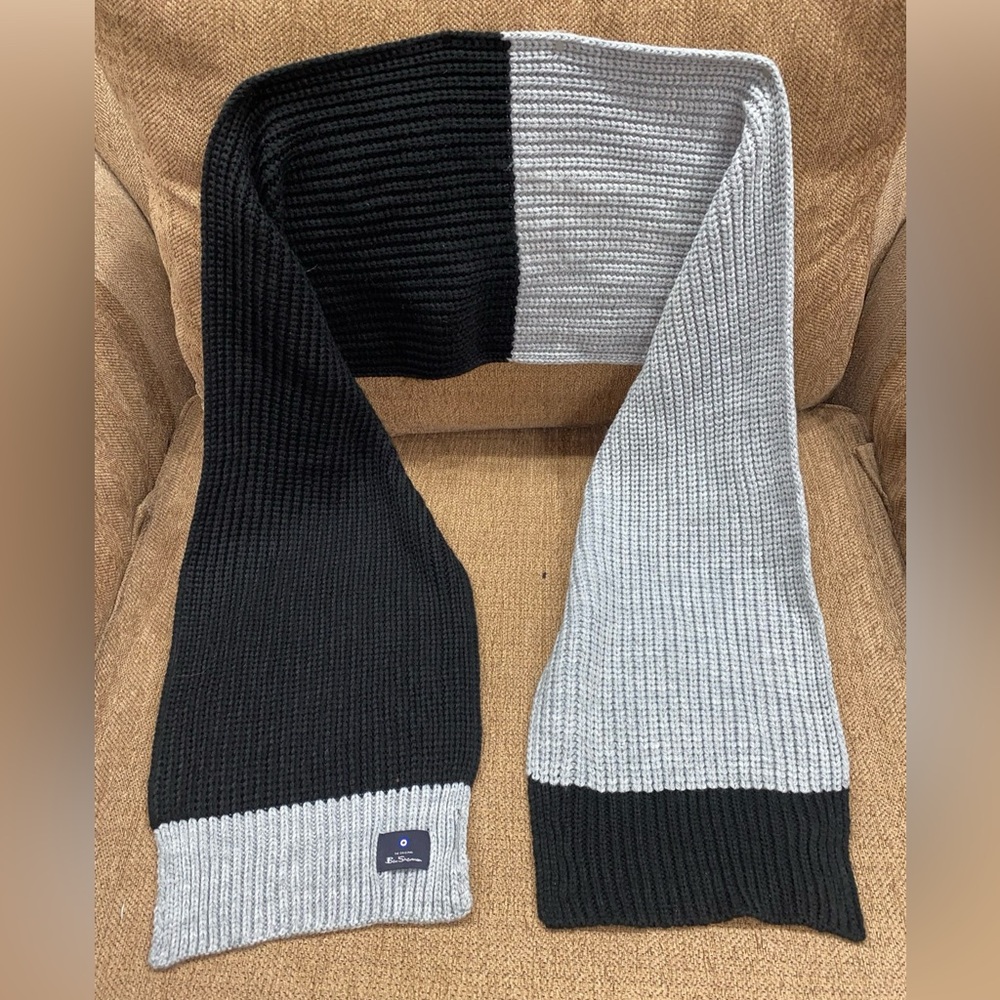 NWT Ben Sherman Scarf Cable Knit Warm Gift